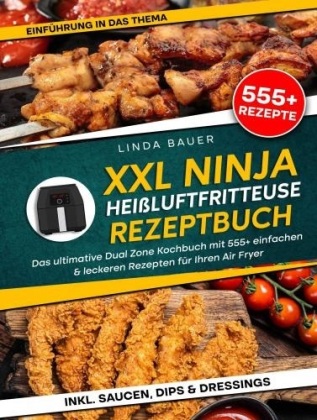 XXL Ninja Heißluftfritteuse Rezeptbuch 