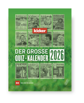 Der große kicker Quiz-Kalender 2026