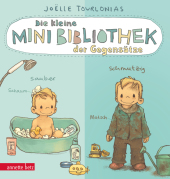 Die kleine Mini-Bibliothek der Gegensätze - Ein Pappbilderbuch über Gegensätze (Die Mini-Bibliothek der Wörter) Cover