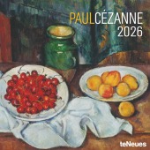 Paul Cézanne 2026 - Wand-Kalender - Broschüren-Kalender - 30x30 - 30x60 geöffnet - Kunst-Kalender