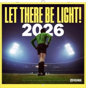11FREUNDE - Let There Be Light! - Fußball-Wandkalender - Broschürenkalender 30 x 30 cm (geöffnet 30 x 60 cm) - ikonische