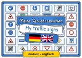Meine Verkehrszeichen deutsch - englisch