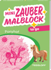 Mini Zaubermalblock to go. Ponyhof