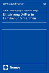 Einwirkung Dritter in Familienunternehmen