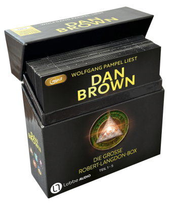 Die große Robert-Langdon-Box, 15 Audio-CD, 15 MP3