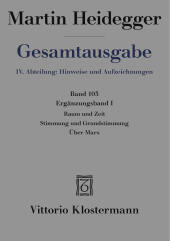 Raum und Zeit - Stimmung und Grundstimmung - Über Marx
