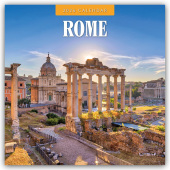 Rome - Rom 2025 - 16-Monatskalender