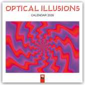 Optical Illusions - Optische Illusionen 2026 - Original Flame Tree Publishing-Kalender [Kalender]