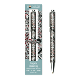 Premium Kugelschreiber: Angela Harding, Amseln und Beeren