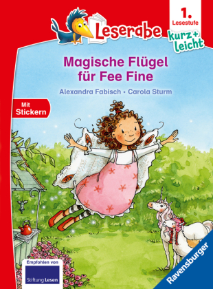 Leserabe 1. Lesestufe Kurz und leicht - Magische Flügel für Fee Fine