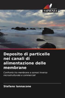 Deposito di particelle nei canali di alimentazione delle membrane 