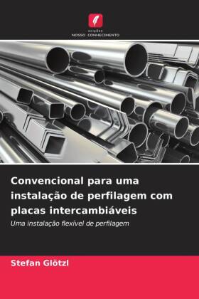Convencional para uma instalação de perfilagem com placas intercambiáveis 