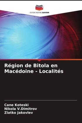 Région de Bitola en Macédoine - Localités