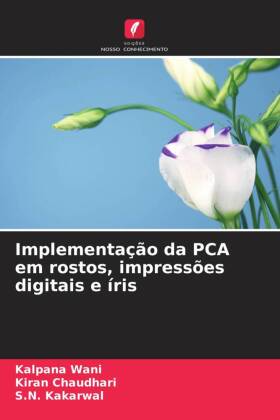 Implementação da PCA em rostos, impressões digitais e íris 