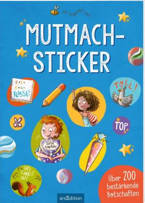 Mutmach-Sticker
