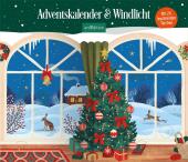 Windlicht-Adventskalender Lichterglanz