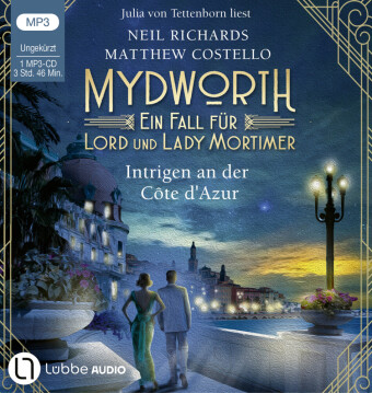 Mydworth - Intrigen an der Côte d'Azur, 1 Audio-CD, 1 MP3