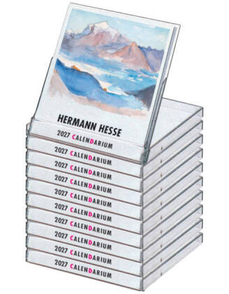 Hermann Hesse CalenDarium 2027. Box mit 10 Exemplaren, 10 Teile